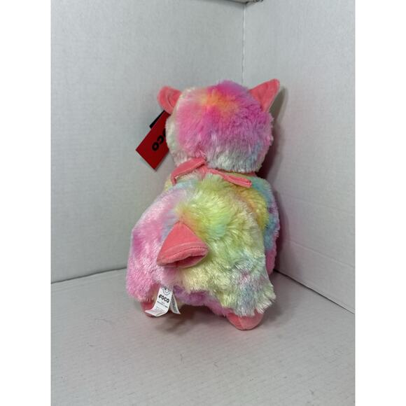 Atlanta Braves Tye Dye / Rainbow Llama with pink bandana FOCO - Picture 5 of 12